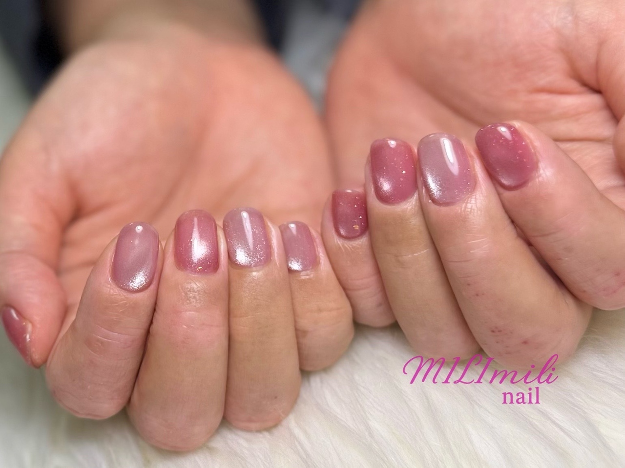 うる艶ピンク★上品マグネット