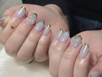 Ｐｉｋａ　Ｎａｉｌ［ピカネイル］上野／御徒町/上品で女性らしいガラスフレンチ