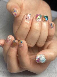 sasaki×ぽこぽこネイル