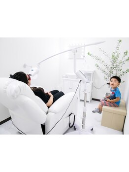 お子様同伴OKのサロン