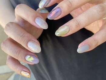 アイ ネイルズ 天神店(I nails)/オーロラネイル