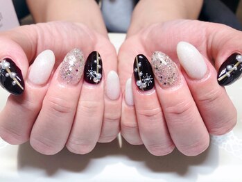 ネイルサロン マハロ 横浜四季の森フォレオ店(Nail Salon Mahalo)/結晶ネイル