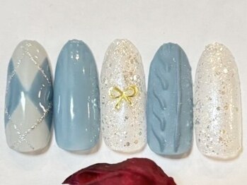 ラヴィネイル 四条烏丸店 メリー(La Vie Nail merry)の写真/【烏丸・大丸向かい】オフ込★定額Bプラン¥5100(30日以内リピート¥5000)ストーン付け放題/カラー変更もOK◎