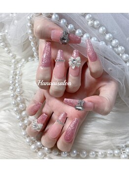 ハナアイ サロン 新宿店(hanaai salon)/チップ長さだしデザイン