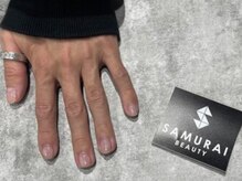 サムライビューティー 渋谷東店(SamuraiBeauty)の雰囲気(ジェルネイルで自然な清潔感のある爪先に◎【メンズネイル】)