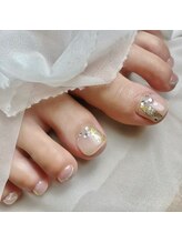 アオマリー(Aomalie)/ベージュネイル　￥11,660
