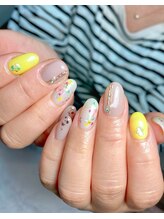 ナチュリア(Natulea)/押し花ネイル×ミラー
