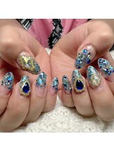 わがままキャット/キラキラネイル