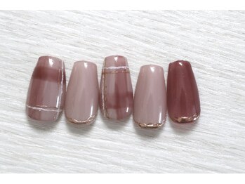 チェックネイル