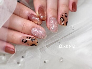 ルークネイル(LUKE NAIL)の写真/【クリスマスに映えるデザインもご案内】シンプル~トレンドアートまで…可愛いデザインが定額で楽しめる♪