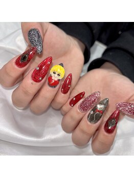 推しネイル×足立