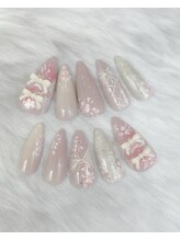 キュント(Qun’t)/桜柄のバレエコア