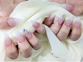 【スカルプ】定番白グラデ