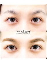 ボーテ ド アントス beaute de Antos/つり上がり眉をソフトアーチ眉へ