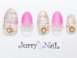 ツイードネイル