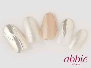 ネイルサロンアビー 北千住店(abbie)/メタリックネイル　￥11418