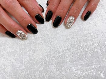 キキネイル たまプラーザ店(kikinail)/埋め尽くしワンカラーネイル