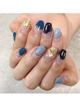 ネイルサロンファストネイルプラス 新宿店(FAST NAIL PLUS)/夏ネイル2023【シェルネイル】