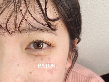 バトン(BATON.)の写真/【西大分の海辺のまつげサロン♪】くるんと可愛く♪まつげパーマ4000円→3500円★キープ力も◎