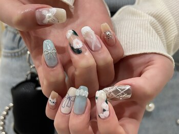 ガレリア エレガンテ 栄店(GALLARIA Elegante)/可愛い☆落書きネイルデザイン