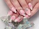 定額制/チークネイル