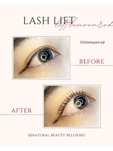 ナチュラル ビューティー ベルポート(natural beauty Bellport)/ラッシュリフトビフォーアフター