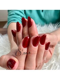 ボルドーネイル