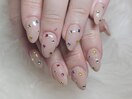 カラフルストーンネイル