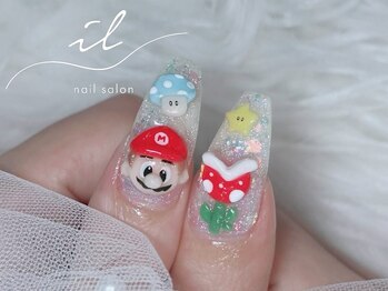 イル 神戸店/3Dネイル×キャラクター