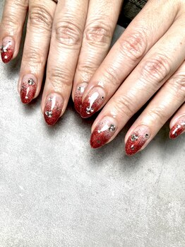 ラキネイル(LAKI Nail)/ラメグラデーション