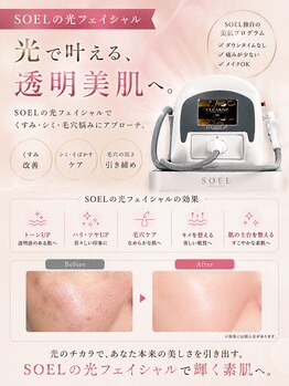 ソエル(SOEL)/透明感光フェイシャル