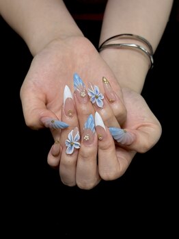 リナリ(Renali)の写真/【持ち込みデザインOK】豊富なカラーとパーツで再現性に自信◎ライフスタイル・お好みに合わせてご提案★