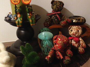 リラクゼーションサロン コトノハ(KOTONOHA)/可愛らしい小物がお見送り★