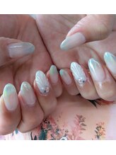 トータルサロン 白べぇーっ プラス/ユニコーンネイル☆