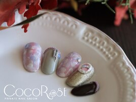 奥行きフラワー