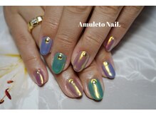 アムレート ネイル 蕨(Amuleto NaiL)/5色カラーでレインボー♪