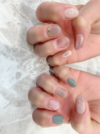 ポイントミラーネイル