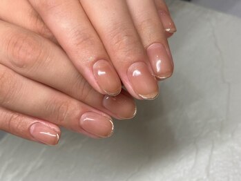 ビューティービースト フォー ネイルアンドアイラッシュ 松浜店(beauty:beast)/ナチュラルミラーネイル☆