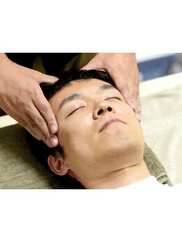 ヘッドスパで癒されたい