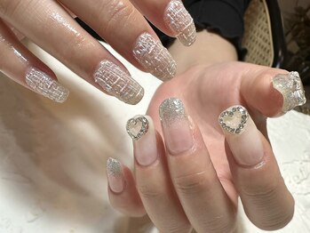 デューネイルスタジオ(dew nail studio)/ぽこぽこツイード