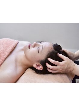 ヘッドスパで癒されたい