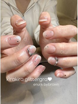 Hand★キラキラ!グリッターグラ