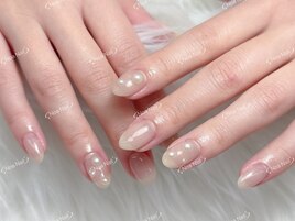 ベージュ　パール　3990