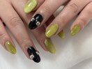 マグネットネイル ライムカラー