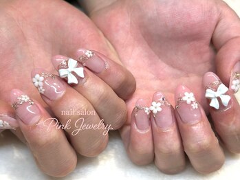 ピンクジュエリー(Pink Jewelry.)/春ネイル