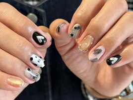 モノトーンカジュアルニュアンス