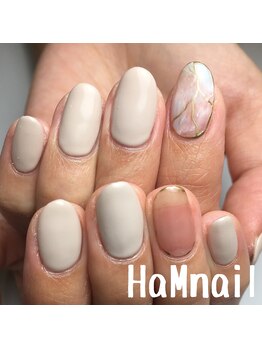 ハムネイル(HaM nail)/シンプルネイル