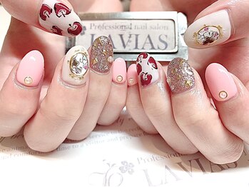 プロフェッショナル ネイルサロン ラヴィアス(LAVIAS)/【ジェル】お好きなアート6本