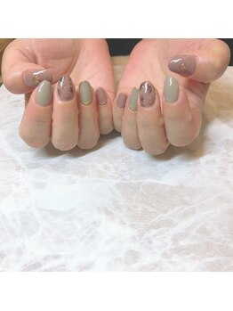 くすみネイル【パラジェル】