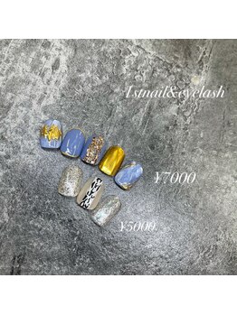 ファーストネイルアンドアイラッシュ 札幌駅前店(1stNAIL&eyelash)/◎定額design¥7500～